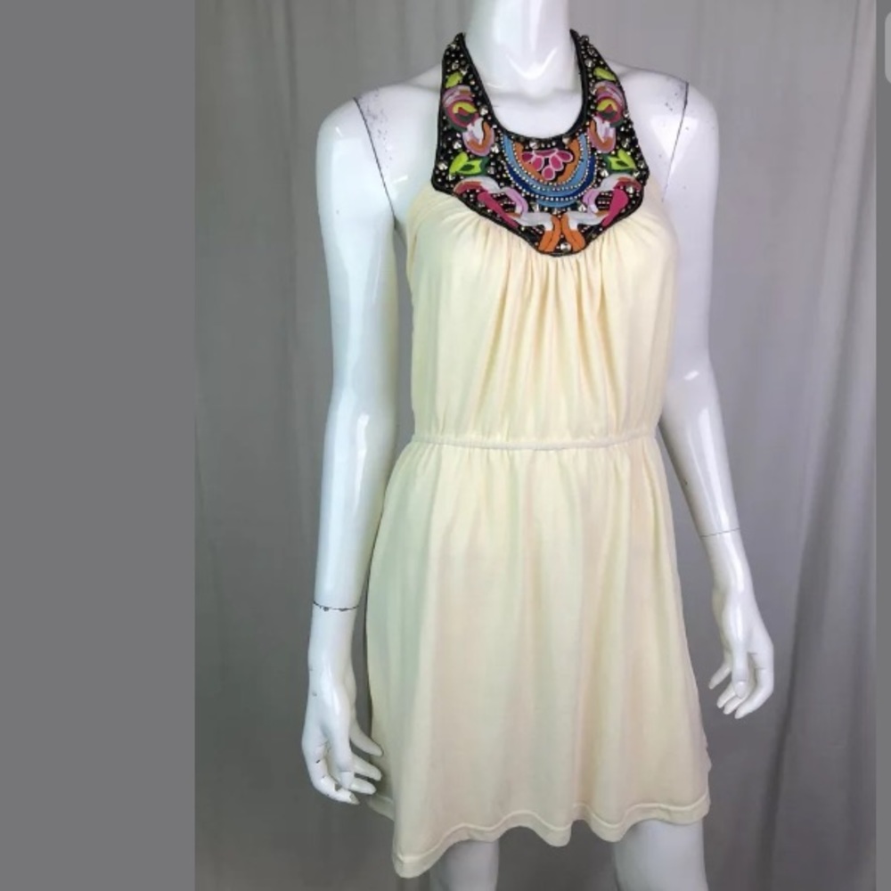 Meghan Fabulous Beaded Embroidered Boho Dress - Picture 5 of 8